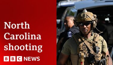 Charlotte shooting: Four police officers killed in North Carolina home siege | BBC News