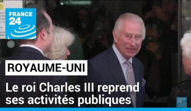 Le roi Charles III reprend ses activités publiques, visite un centre de traitement du cancer