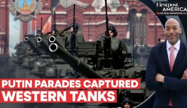 Putin Displays Russia's Military Power, Parades US & UK Tanks Captured In Ukraine |Firstpost America