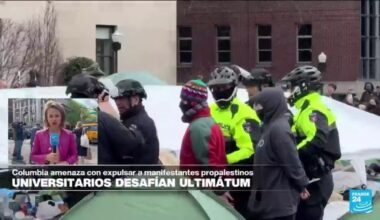 Informe desde Washington: continúan manifestaciones frente a la Universidad de Columbia