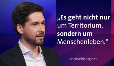 „Zerstörungswut“ Russlands: Claudia Major und Vassili Golod zur Lage in der Ukraine | maischberger