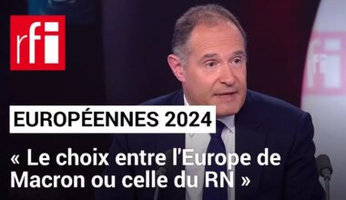 Européennes 2024: «C'est le choix entre l'Europe de Macron ou celle du Rassemblement national»