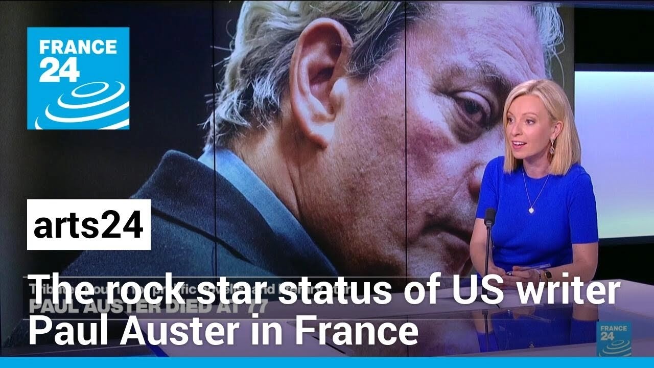 The rock star status of US writer Paul Auster in France • FRANCE 24 English