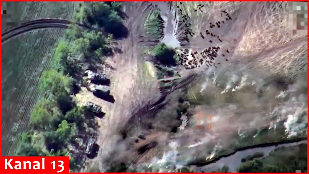 Ukraine attacked with ATACMS Russian military equipment and servicemen in training ground in Luhansk