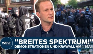 ERSTER MAI: "Wundertüte für die Polizei!" Einsatzkräfte in Hamburg und Berlin rechnen mit Krawall!