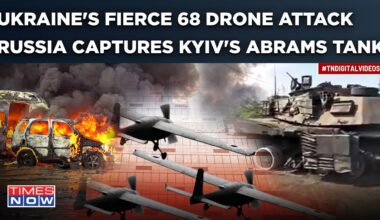 Russia Strikes Post Ukraine's Fierce 68 Drone Attack| Watch Putin's Troops Capture Kyiv's 'Abrams'