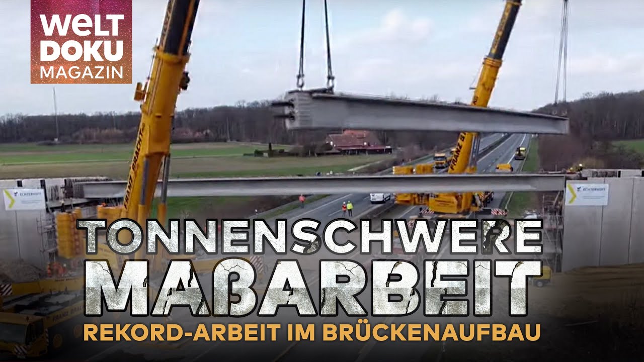 MARODE BRÜCKEN: Hunderte Brücken in Deutschland baufällig - so rekordverdächtig ist der Aufbau!