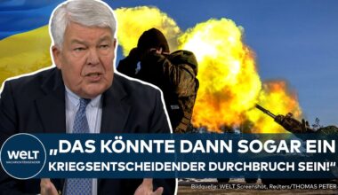 UKRAINE: Russischen Truppen könnte Durchbruch gelingen - die Ukraine gerät zunehmend unter Druck