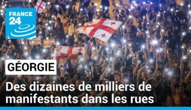 "Non à la Russie !" : nouvelle manifestation en Géorgie contre la loi sur l'"influence étrangère"