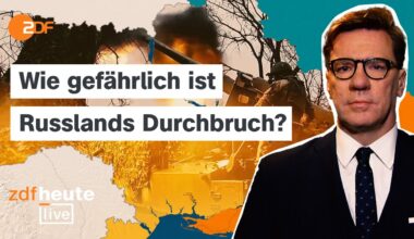 Vorstoß im Donbass: Wie Putin fehlenden Nachschub ausnutzt | Militärexperte Lange bei ZDFheute live