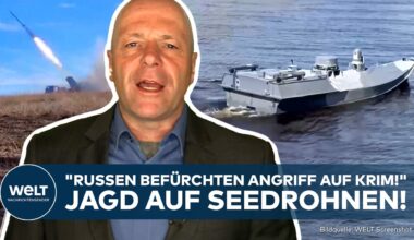 PUTINS KRIEG: "Russen suchen Seedrohnen!" Moskau verstärkt Angriffe auf Odessa!