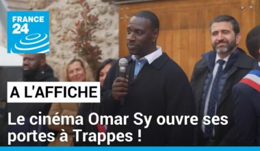 L'acteur Omar Sy honoré : un cinéma de Trappes porte désormais son nom • FRANCE 24