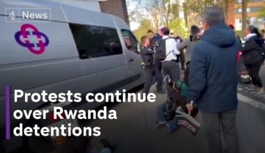 People seeking asylum arrested and held ahead of being flown to Rwanda