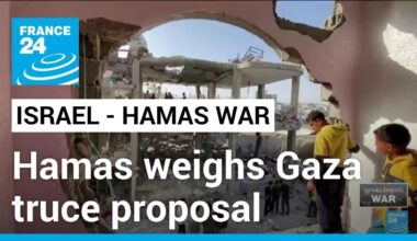 Hamas weighs Gaza truce proposal in 'positive spirit' • FRANCE 24 English