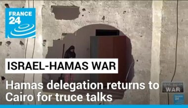 Hamas delegation returns to Cairo for truce talks • FRANCE 24 English