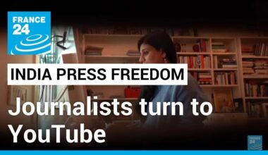 Indian journalists turn to YouTube as press freedom declines under Modi • FRANCE 24 English