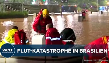 BRASILIEN: "Beispiellose Katastrophe!" Schlimmstes Hochwasser seit 80 Jahren – Mindestens 39 Tote!