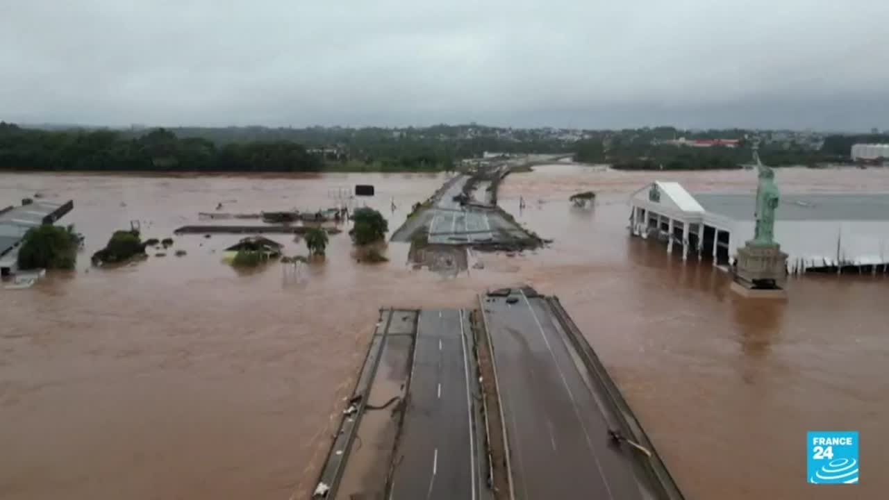 Brasil: lluvias causan las peores inundaciones de las últimas décadas