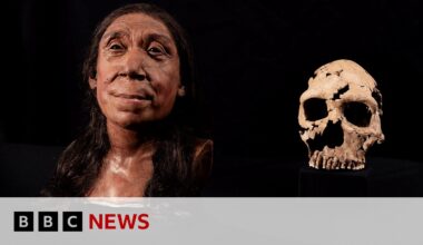 Face of 75,000-year-old Neanderthal woman revealed | BBC News