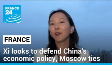 Xi looks to defend China's economic policy, Moscow ties on Paris visit • FRANCE 24 English