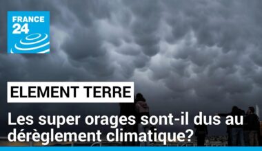 Les super orages qui ont balayé la France sont-ils dus dérèglement climatique? • FRANCE 24