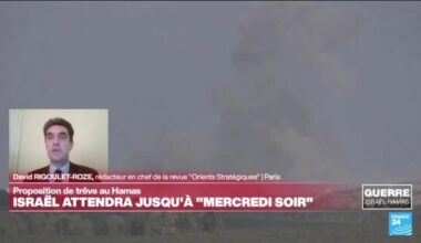 "Il était peu probable que le Hamas fasse le cadeau de répondre le dernier jour de Pessah"