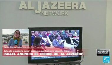 Informe desde Jerusalén: el Gobierno de Netanyahu suspende las operaciones de Al Jazeera en Israel