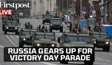 LIVE: Russian Soldiers Rehearse For Victory Day Parade As Moscow's Invasion of Ukraine Continues