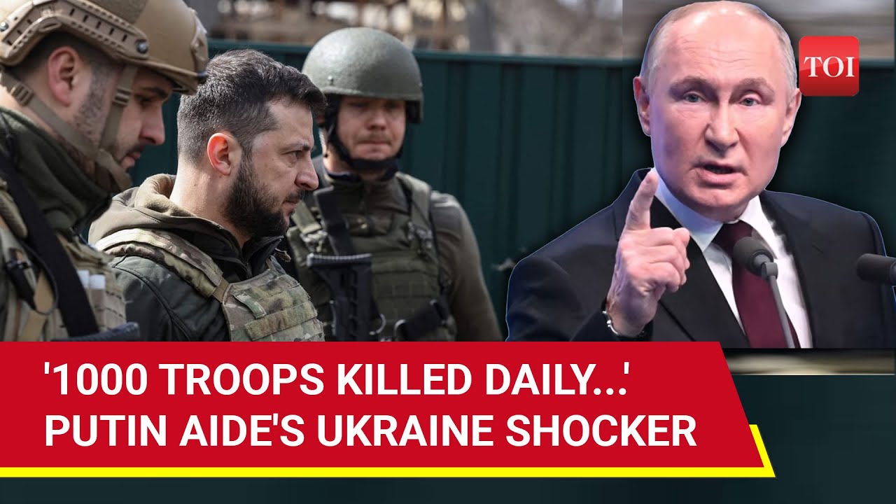 Russia Drops Biggest Ukraine Bombshell Of 2024; '100,000 Ukrainian Troops Killed In Just...' | Watch