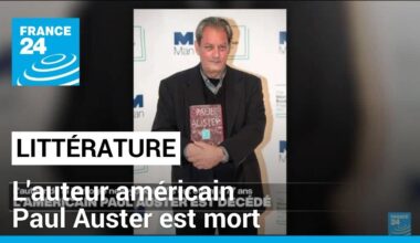 L'Américain Paul Auster, auteur de la "Trilogie new-yorkaise", est mort à l'âge de 77 ans