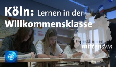 Köln: Lernen in der Willkommensklasse | tagesthemen mittendrin