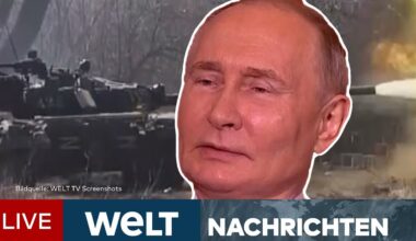 UKRAINE-KRIEG: Oster-Offensive? Charkiw! Putins Truppen verstärken Feuer in Ostukraine | WELT STREAM