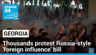 Thousands protest against Georgia's 'foreign influence' bill • FRANCE 24 English