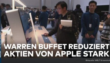 USA: Warren Buffett reduziert Anteile von Apple erheblich! Geldreserven wachsen weiter!