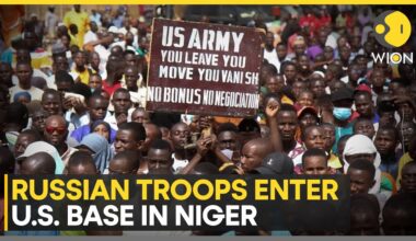 Russian troops at US base in Niger, arrive after Niger Junta asks US troops to leave | WION