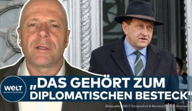 PUTINS KRIEG: Krisensitzung? Deutschland ruft Botschafter Lambsdorff aus Moskau zurück!