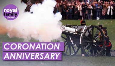 Gun Salutes for First Anniversary of The King and Queen's Coronation