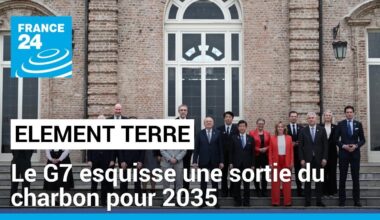 Le G7 esquisse à Turin une sortie du charbon pour 2035 • FRANCE 24