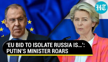 Putin’s Minister Lavrov Mocks Europe Amid Ukraine War; ‘Desire To Isolate Russia Is Silly…’ | Watch