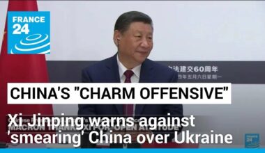 Xi Jinping warns against 'smearing' China over Ukraine • FRANCE 24 English