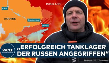 UKRAINE-KRIEG: „Das ist der im Augenblick wichtigste Ort, den haben die Russen eingenommen“