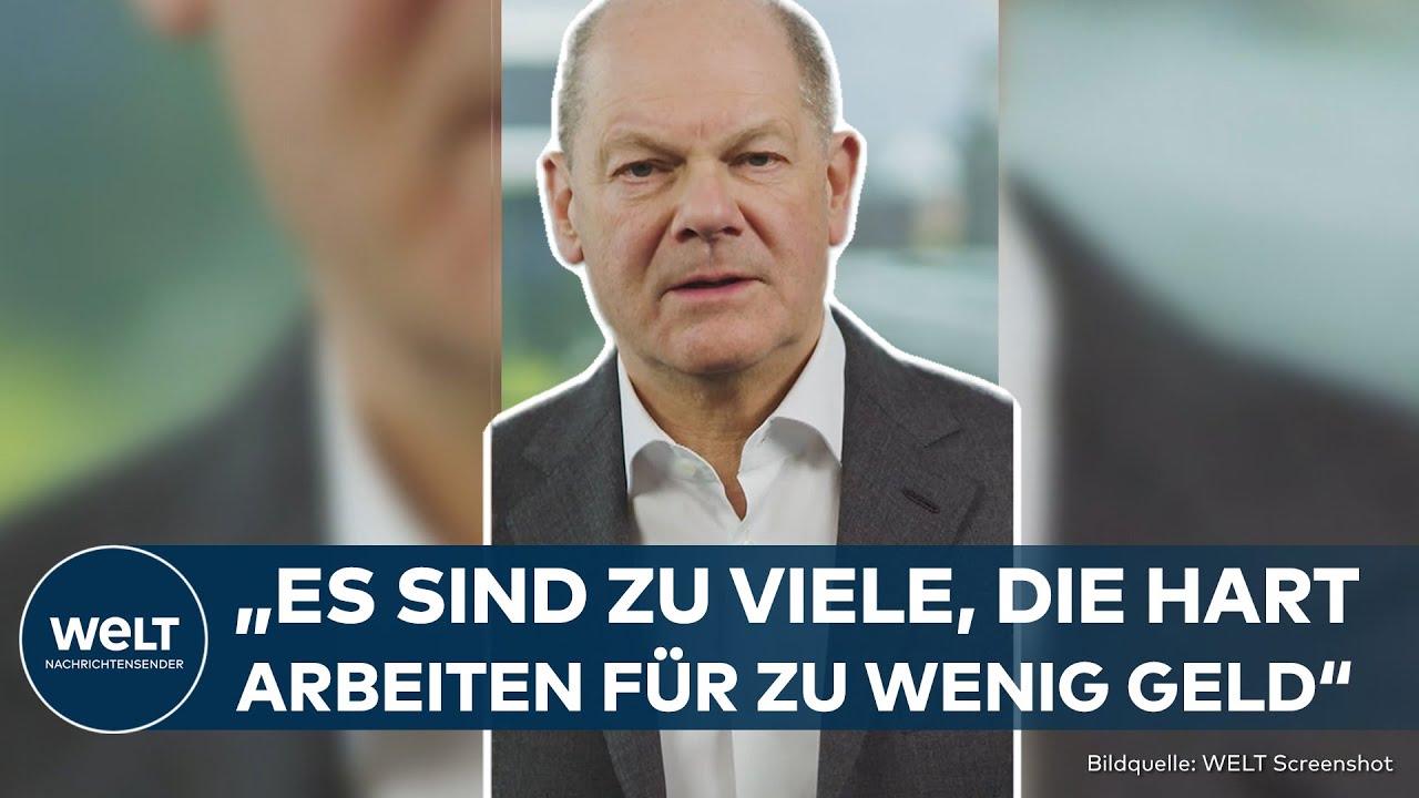 SCHOLZ ZUM TAG DER ARBEIT: Bundeskanzler fordert Wertschätzung für Arbeitnehmer