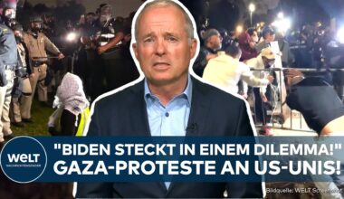 PRO-PALÄSTINENSISCHE PROTESTE: Polizei räumt Elite-Uni in New York! Angespannte Lage auch in L.A.!