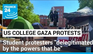 'Generational gap': Just like in the 1960s, student protesters 'delegitimated by the powers that be'