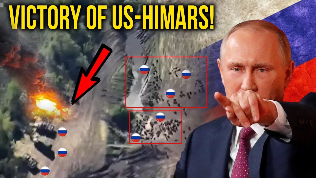 ALL DESTROYED! Ukrainians hit biggest Russian base with US himars from 300km!