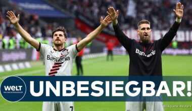 BUNDESLIGA: Leverkusen weiter ungeschlagen! Abstiegskampf spitzt sich zu!