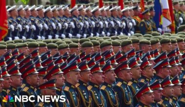 President Putin warns the West that Russian forces are combat ready at Victory Day parade