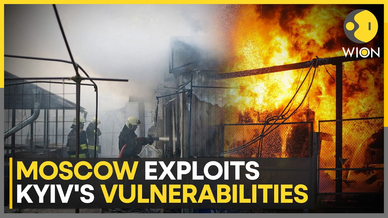 Russia-Ukraine war: Russian strikes cut power for half a million homes in Ukraine | WION News