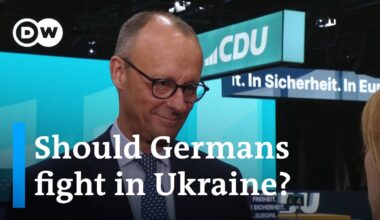 German opposition leader: Ukraine must deal with Ukrainian refugees in Germany | DW News