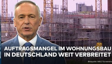 DEUTSCHLAND: Krise am Bau! Auftragsmangel im Wohnungsbau weit verbreitet